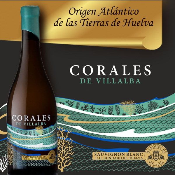 Vino blanco Corales de Villalba - Saborea Huelva