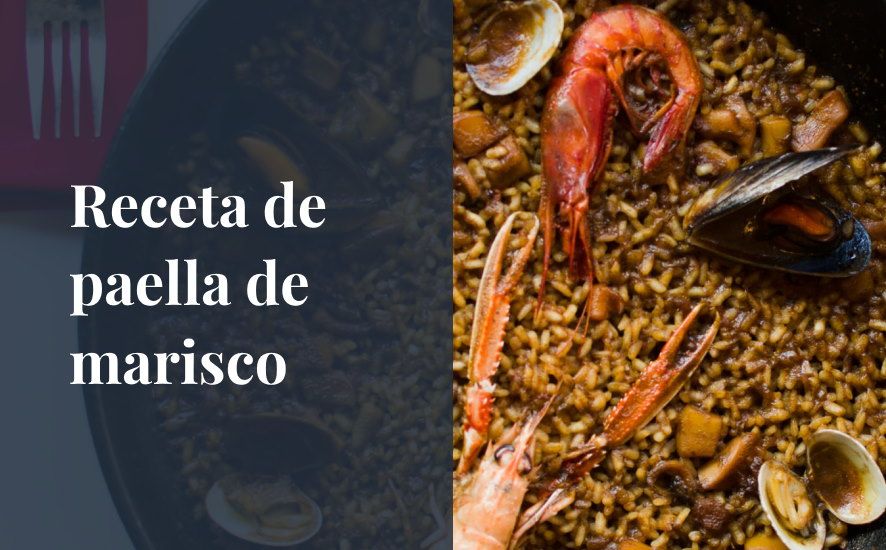 Receta de paella de marisco - Saborea Huelva