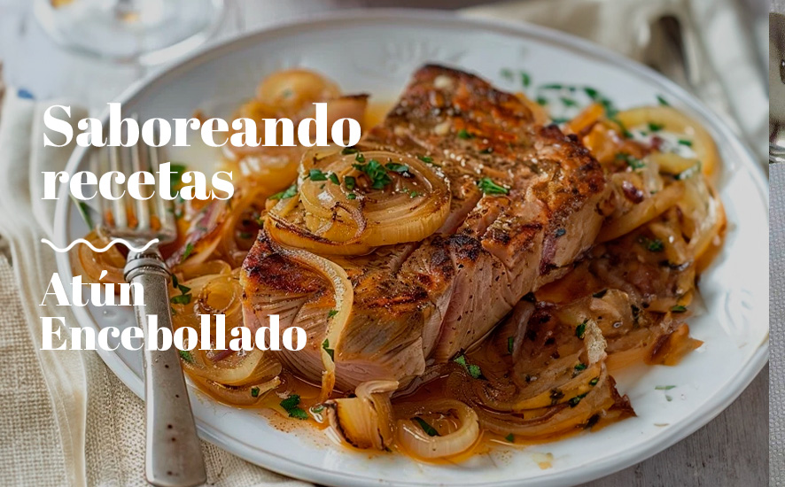 Receta de atún encebollado - saboreahuelva.com