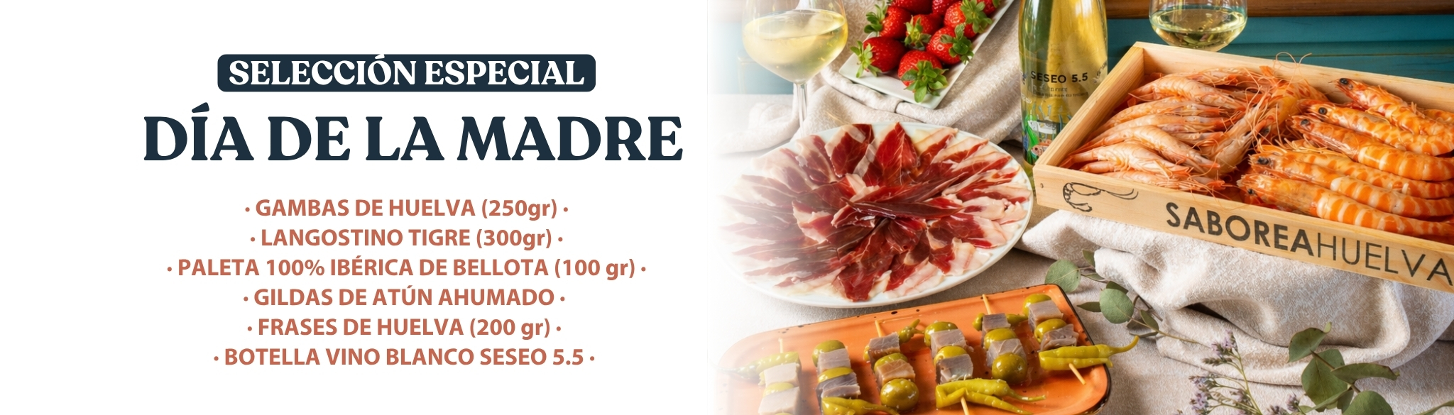Tienda online de Marisco, Pescadería, Carne, Ibéricos y Vinos de Huelva - Saborea Huelva