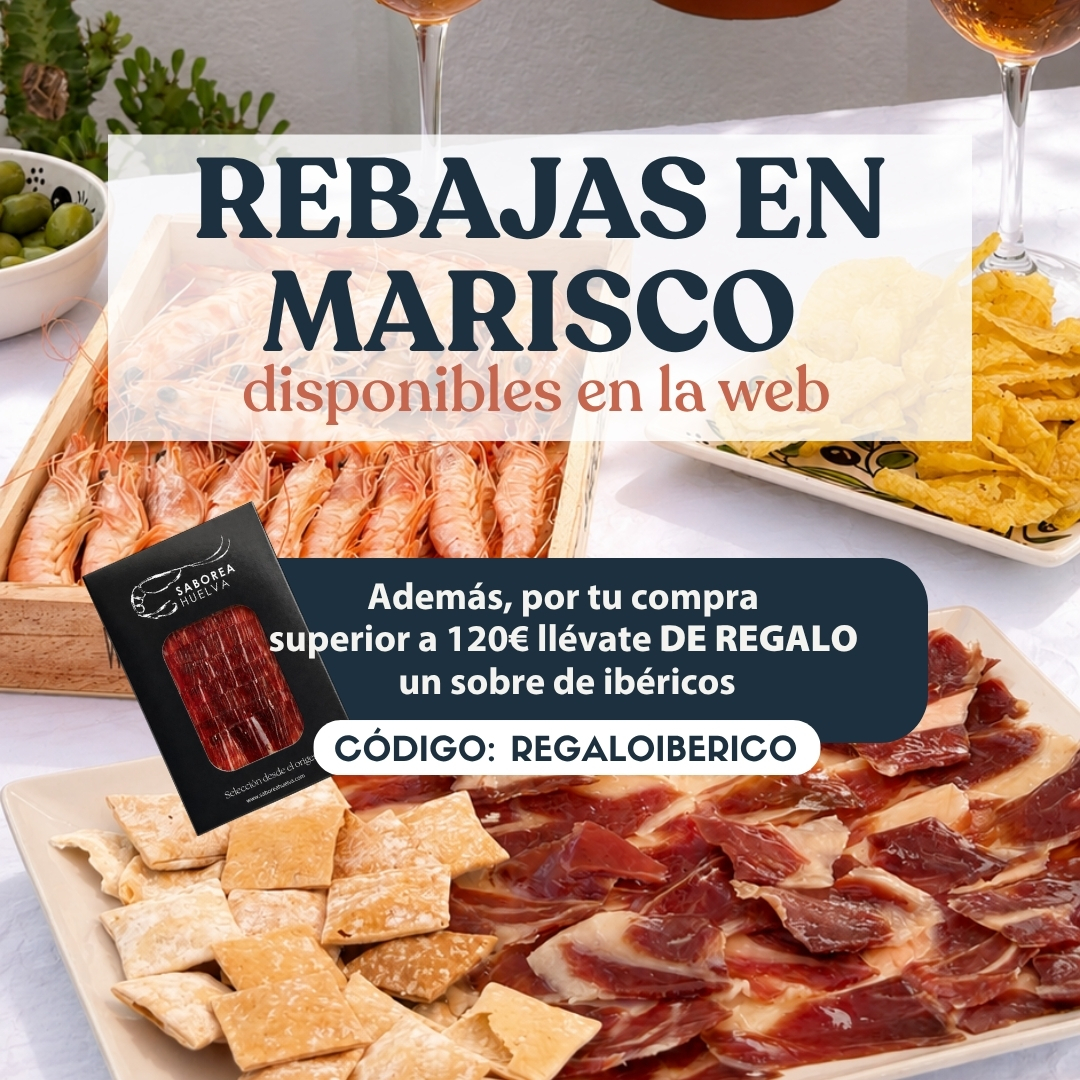 Tienda online de Marisco, Pescadería, Carne, Ibéricos y Vinos de Huelva - Saborea Huelva