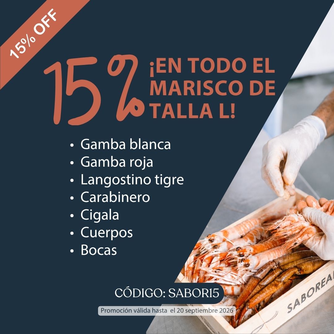 Tienda online de Marisco, Pescadería, Carne, Ibéricos y Vinos de Huelva - Saborea Huelva