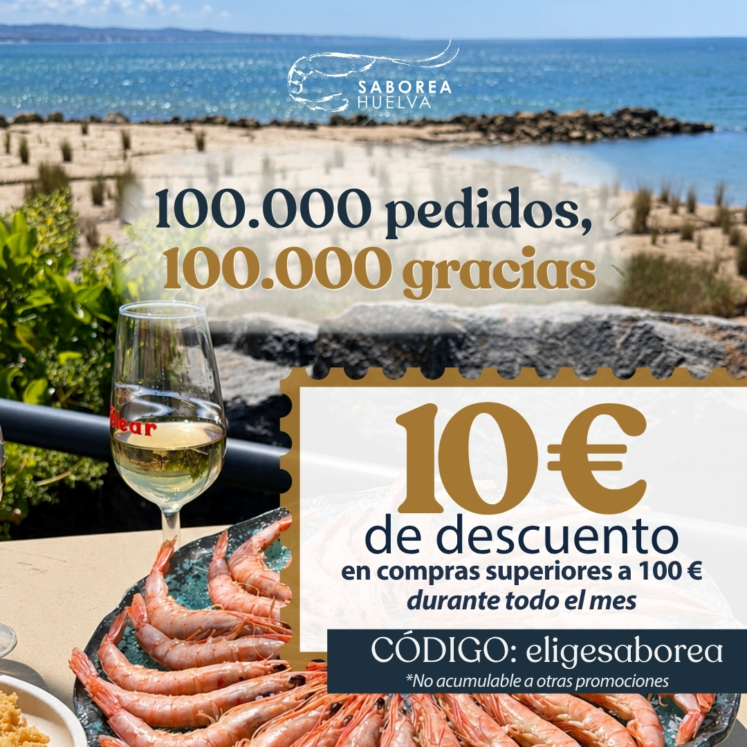 Tienda online de Marisco, Pescadería, Carne, Ibéricos y Vinos de Huelva - Saborea Huelva